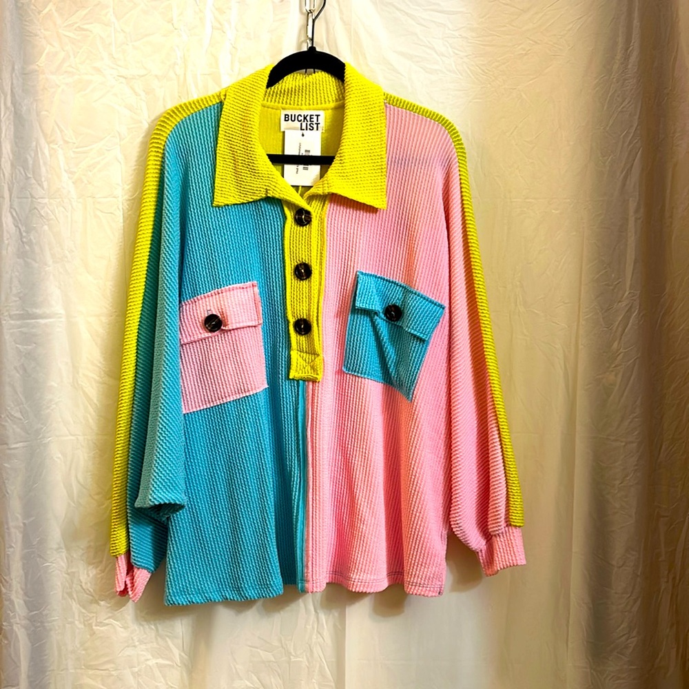 Colorblock top
